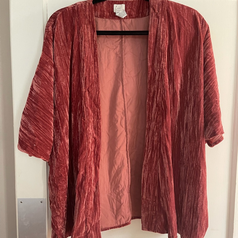 Velvet kimono